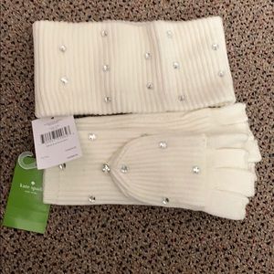Kate Spade Headband & Mittens